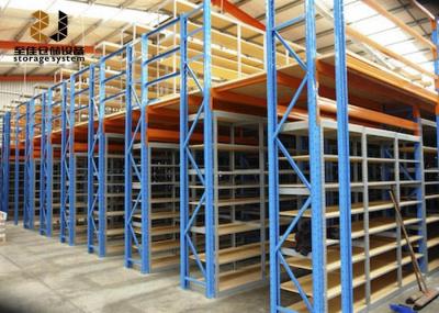 China Powder Coated Light Duty Storage Rack Warehouse Adjustable Steel Storage Shelves for sale