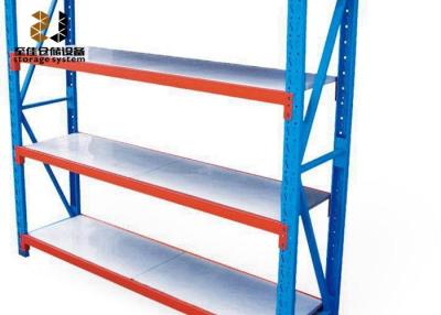 China Epoxy Powder Coated Galvanized Speed Pallet Rack Shelving / Warehouse Storage Shelving for sale