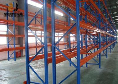 China Sistemas de estantería de almacenamiento de metal de uso medio / almacenes industriales en venta