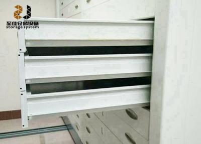 China Safety Lock 6 Layers Moving File Cabinets Shelf System With Warranty 5 Years for sale