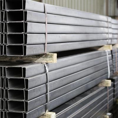 China haz de acero galvanizado 50m m del hierro U del metal del canal C ASTM Q235 Q345 en venta