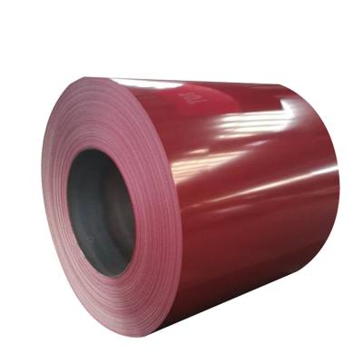 China Color Coated PPGI Steel Coil Galvanized 0.55mm Thickness With AISI Standard for sale