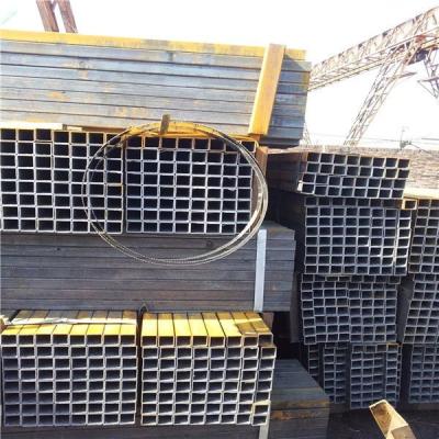 China ERW 2 Inch Galvanized Square Tubing Ms OEM 100mm Galvanised Box Section for sale