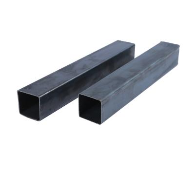 China 40x40 12m Black Steel Square Pipe Q215 Galvanised Square Hollow Section for sale