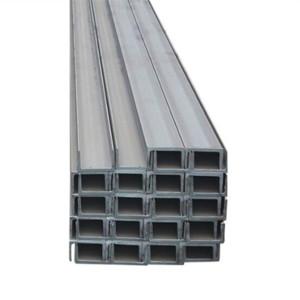 China Q235B C Channel Steel Galvanized Hot Rolled Long Steel Products for sale