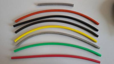 China PU cover stainless steel braided flexible brake hose line for sale