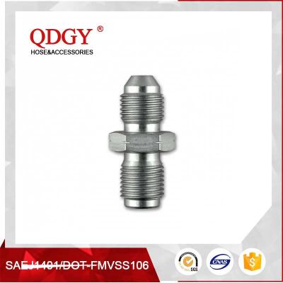 China STAINLESS STEEL MATERIAL  BLEED NIPPLE FITTING MALE TO MALE ADAPTER M10 X 1.00 TO M10 X 1.25 for sale
