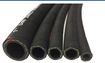 China SAE 100 R1 AT R2 AT DIN EN 853 1SN 2SN flexible high pressure rubber hydraulic hose for sale