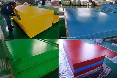 China Fabricante de chapa de HDPE resistente ao impacto personalizada para várias aplicações à venda