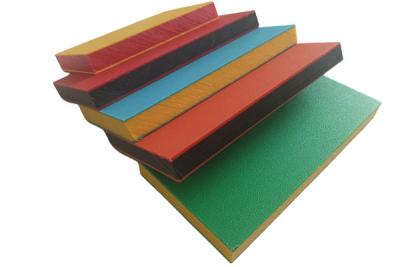 China Anti-UV tweekleurige HDPE-kunststofplaten voor buitenuitrusting Te koop