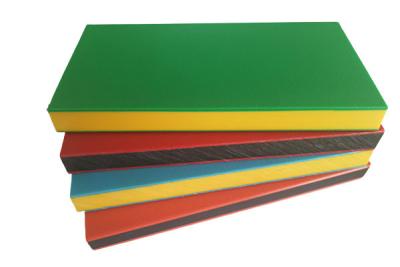 중국 샌드위치 HDPE 장 제조자에 의하여 주문을 받아서 만들어지는 색깔 3개의 층 판매용