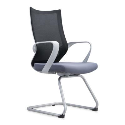 China Thickness 1.8mm Mesh Computer Chair Bow Frame Ergonomic Mesh Desk Chair for sale