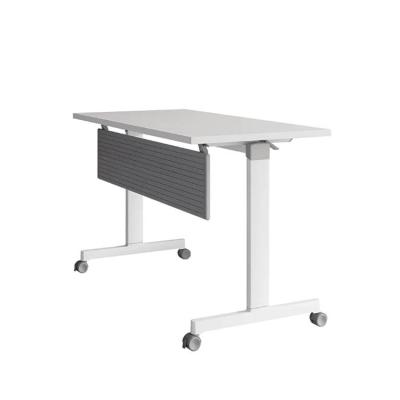 China Durable Office Meeting Desk Foldable White Conference Room Table for sale