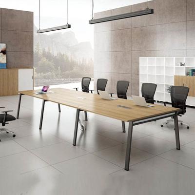 China 10 Seat Executive Conference Table And Chairs Wood 25mm Thickness for sale