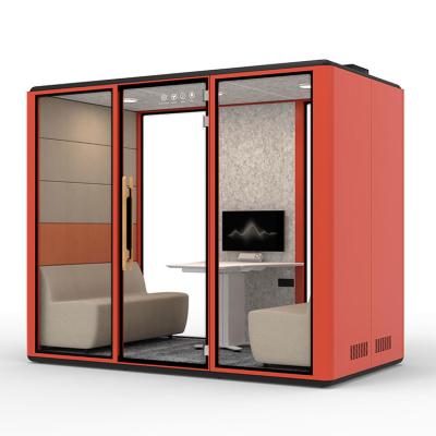 China Acoustic Silent Office Privacy Pods Convertible Office Telephone Booth for sale