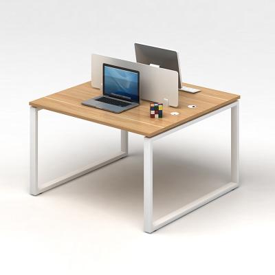 China Customized MDF Office Workstation Desk For Office 2 4 6 Person Seater for sale