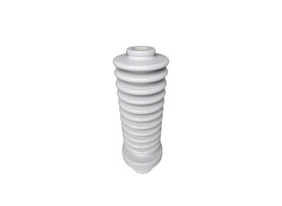 China Customerized Bright White 25.8kV Gas Insulated Bushing for sale