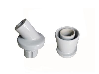 China Different Shape Customerized Porcelain Power Line Insulators / OEM Available for sale