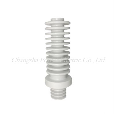 China 500mm Height White Glazed Gas Insulated Transformer Bushing for sale