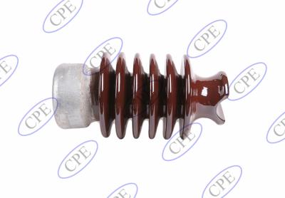 China F Neck ANSI 57-2 305mm Height Porcelain Electrical Insulators for sale