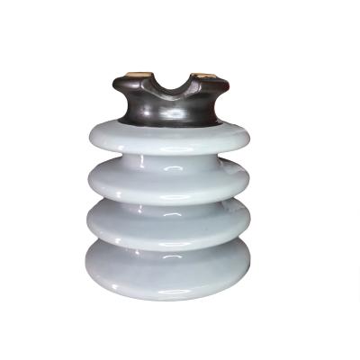 China Distribution Line Iron Porcelain Post Insulator Hot Deep Galvanized for sale