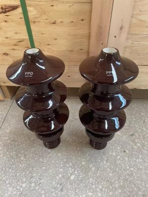 China IEC Standard Porcelain Transformer Bushing Brown Color for sale