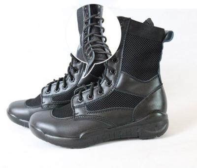 China Sand Military Combat Tactical Boots Hunting Water Resistant for sale