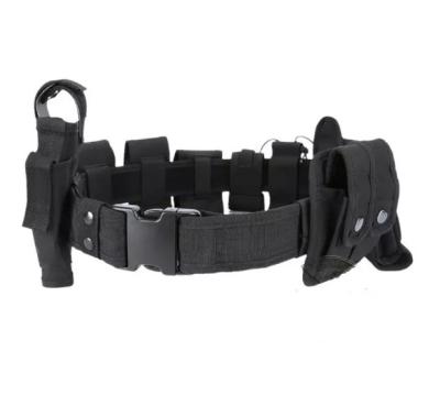 China Police Man Combat Tactical Outdoor Gear Nylon Webbing Army Military Tactical Belt for sale