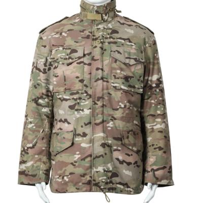 China Tactical wear Stock M65 Jacket ready to ship CP CAMO warm jacket with inner layer army jacket for sale
