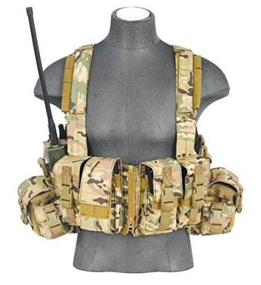 China Light Weight Combat Tactical Vest MOLLE System Camouflage Color for sale