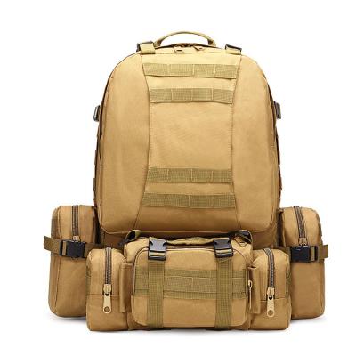 中国 Polyester Fabric Military Tactical Backpack Sport Bag Outdoor 35-45L 販売のため