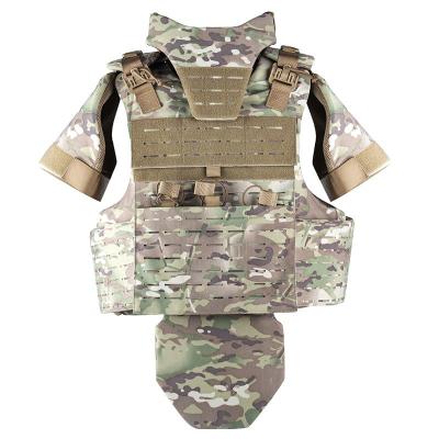 China Multifunctional Military Tactical Bulletproof Vest Full Body PE Camo for sale