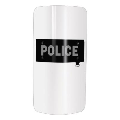 China Anti Riot Shield Police Ballistic Pure PC Material Logo Customizing Supported for sale