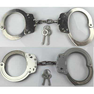 China Nij Approved Anti Riot Police Equipment Real Cop Handcuffs for sale
