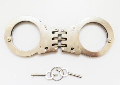 China Army	Anti Riot Police Equipment Police Hinged Handcuffs Double Lock for sale