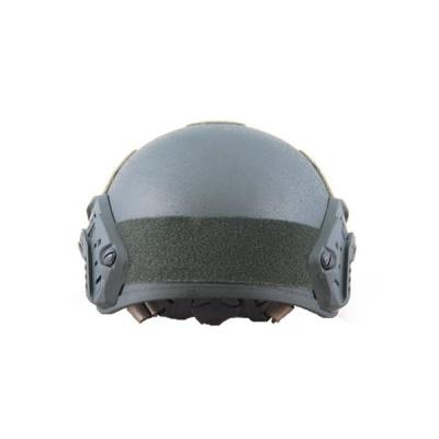 China OEM ODM High Cut Ballistic Helmet Level IIIA Black Green for sale
