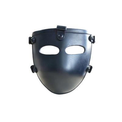 China Black Full Half Bulletproof Face Mask NIJ IIIA 9mm Ballistic for sale