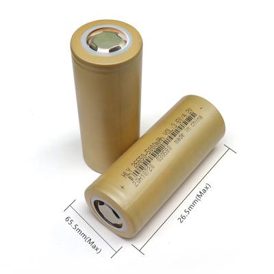 China CE NCM Lithium Ion Battery 5000mAh 26650 High Power Density Lithium Ion Batteries for sale