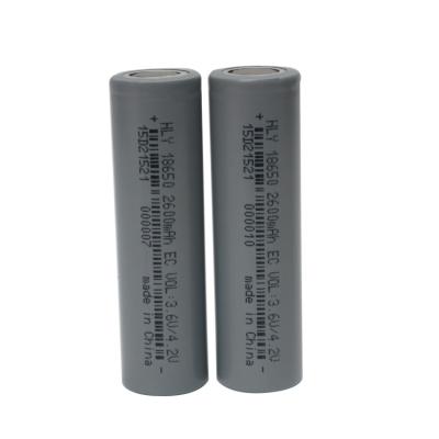 China Small Rechargeable 2600mah 18650 Battery Lithium Battery For Toy Cars for sale