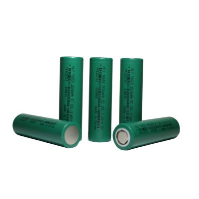 China Long Cycle 3.6V 2500mah Rechargeable Lithium Ion Battery Cell 18650 High Power RoHS for sale