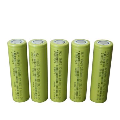 Chine Cellule cylindrique rechargeable de batterie de l'ion 3.6V 2200mah 18650 de lithium à vendre