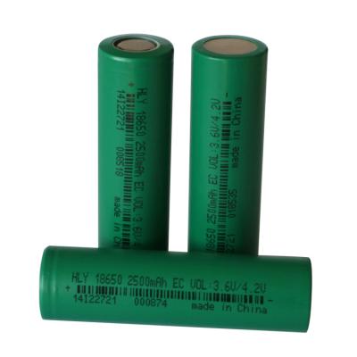 China NCM 3.6v 18650 Battery 2500mAh For Electric Bicycles / Scooters for sale