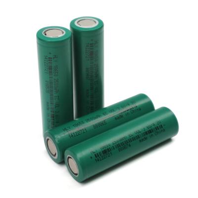 China Rechargeable Ebike 18650 Cells 3.6v 2500mAh solar lights replacement batteries for sale