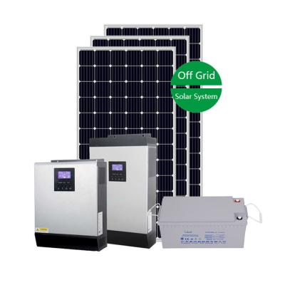 Chine LOG-5KW outre de système d'alimentation solaire du système d'alimentation solaire de grille 127V à vendre