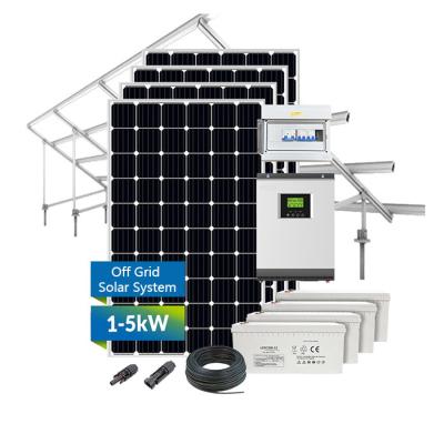 China GPRS Solar Panel Off Grid System 380vac Off Grid Solar Setup 48vdc for sale