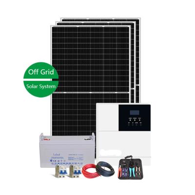 中国 格子太陽エネルギーシステム電池の丸太3KWを離れた110V 販売のため
