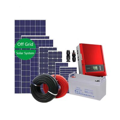 China ISO9001 3000 Watt Solar Power System PWM 3000w Battery Generator for sale