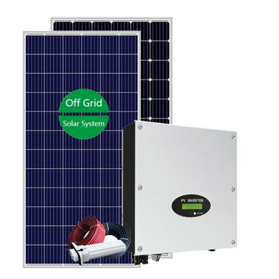 China LiFePO4 Off Grid Solar Power System Solar Power Inverter 5000w 48vdc for sale