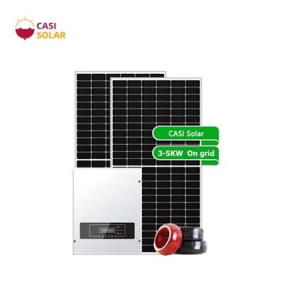 China Complete 230V 20kw Solar Power System Monocrystalline Solar Panel for sale