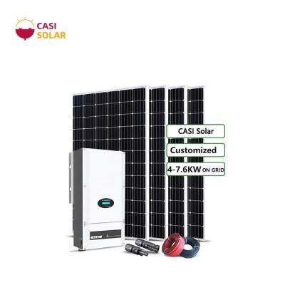 China 60Hz On Grid Solar Power System 20KW Home Solar Power Generator for sale